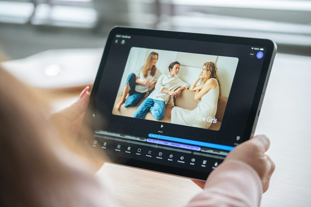 group of people discussing online